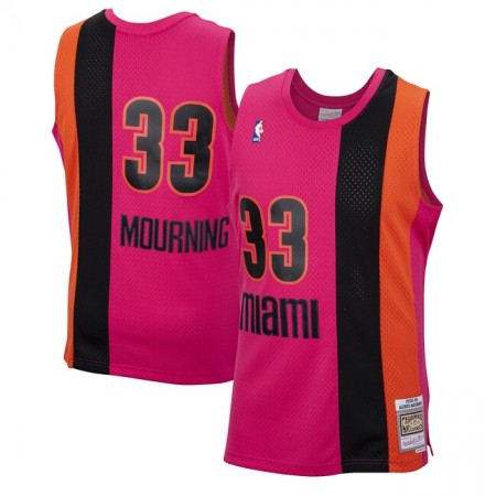 Muški NBA Dres Miami Heat Alonzo Mourning 33 Mitchell Ness 2005-2006 Hardwood Classics Swingman